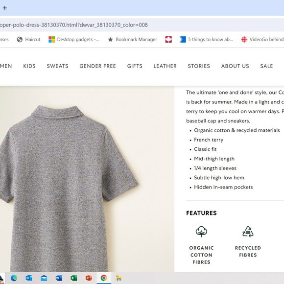 Roots Cooper Polo Dress - Picture 2 of 2